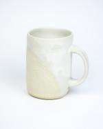 White Crawl Glaze Mug